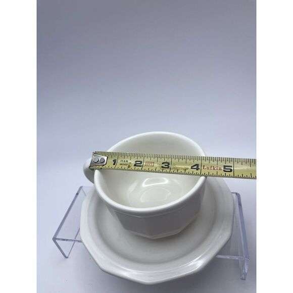Pfaltzgraff Heritage White Cups/Mugs & Saucers-Crafted‎ In USA- - Picture 6 of 8